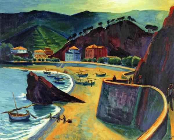 Monterosso Al Mare by Hermann Max Pechstein