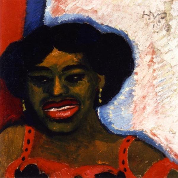 Nelly by Hermann Max Pechstein