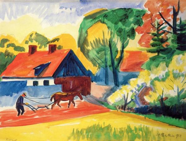 Hermann Max Pechstein Spring I