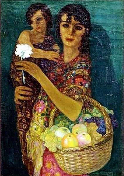 A Basket Of Fruit by Hermen Anglada Camarasa
