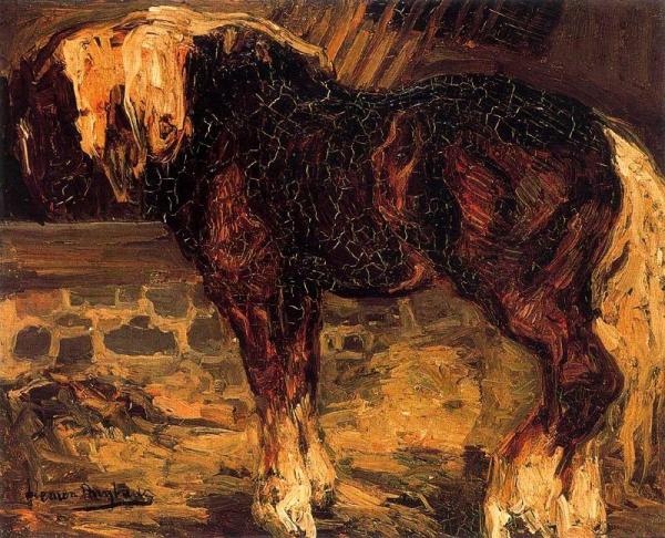 A Horse by Hermen Anglada Camarasa