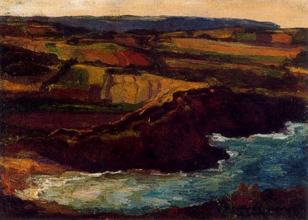 Brittany Coast by Hermen Anglada Camarasa