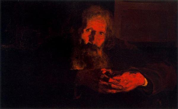 Cabeza De Viejo by Hermen Anglada Camarasa