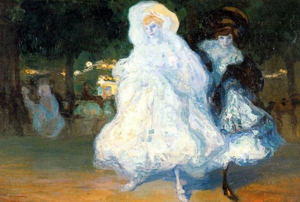 Champs Elysées by Hermen Anglada Camarasa