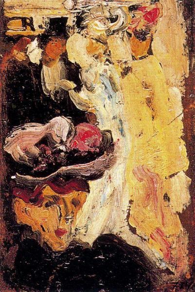 Cuatro Apuntes De París by Hermen Anglada Camarasa