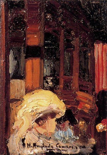 Cuatro Apuntes De París by Hermen Anglada Camarasa