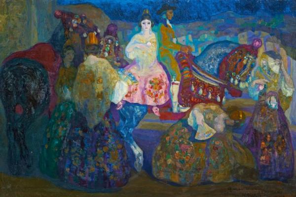 Fiesta Valenciana by Hermen Anglada Camarasa