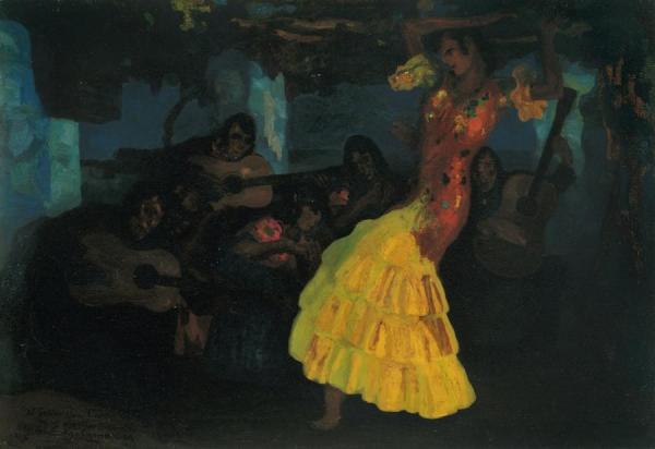 Gypsy Dance by Hermen Anglada Camarasa Oil Painting Reproductions