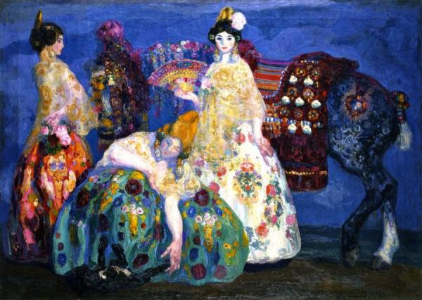Jóvenes De Burriana by Hermen Anglada Camarasa