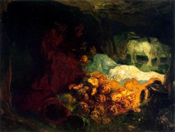 La Gitana De Las Granadas by Hermen Anglada Camarasa