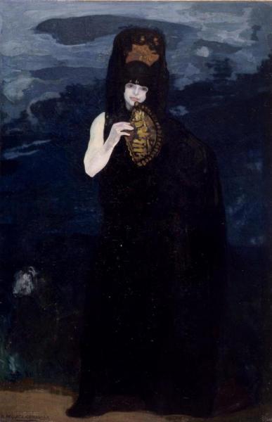 La Madrilena by Hermen Anglada Camarasa