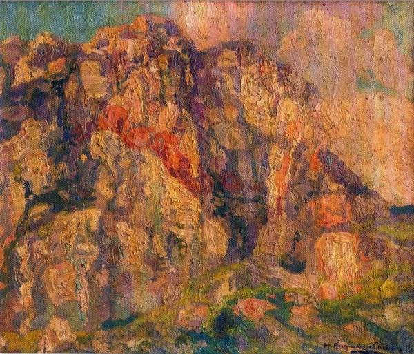 Mallorca Landscape by Hermen Anglada Camarasa