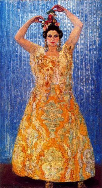 Novia Valenciana by Hermen Anglada Camarasa