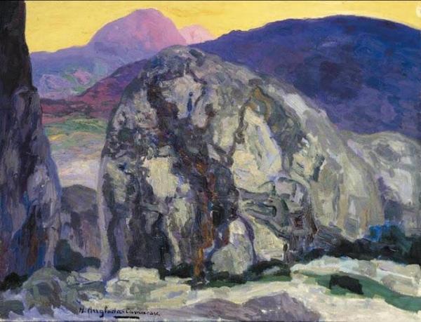 Rocks by Hermen Anglada Camarasa
