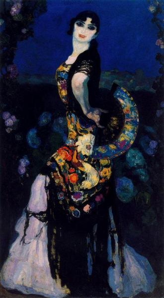 Sevillana by Hermen Anglada Camarasa