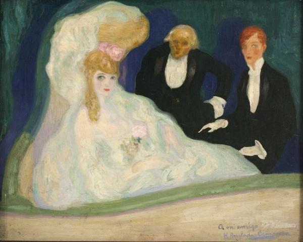 The Box by Hermen Anglada Camarasa