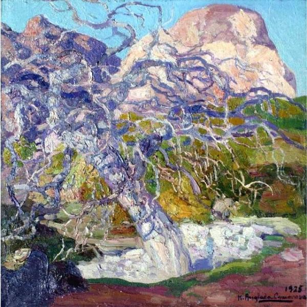 The Fig Tree by Hermen Anglada Camarasa