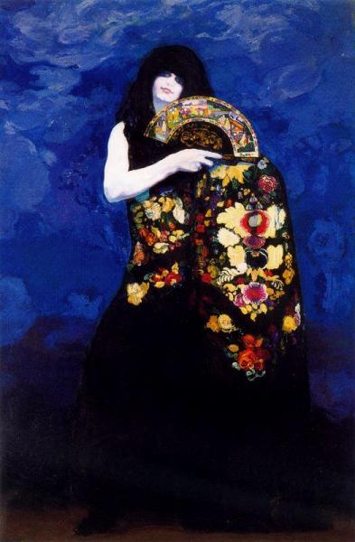 The One With The Green Eyes by Hermen Anglada Camarasa