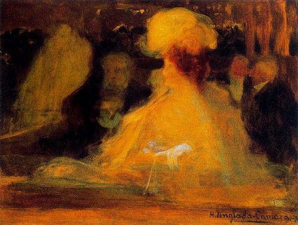 Theater by Hermen Anglada Camarasa