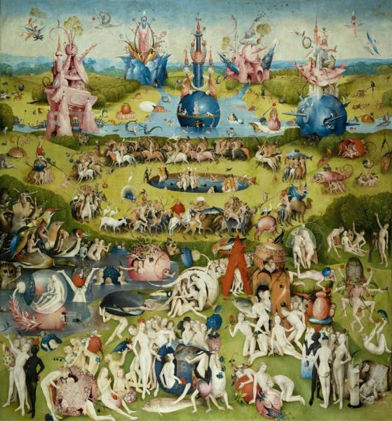 The Garden Of Earthly Delights by Hieronymus Bosch Oil Painting Reproductions