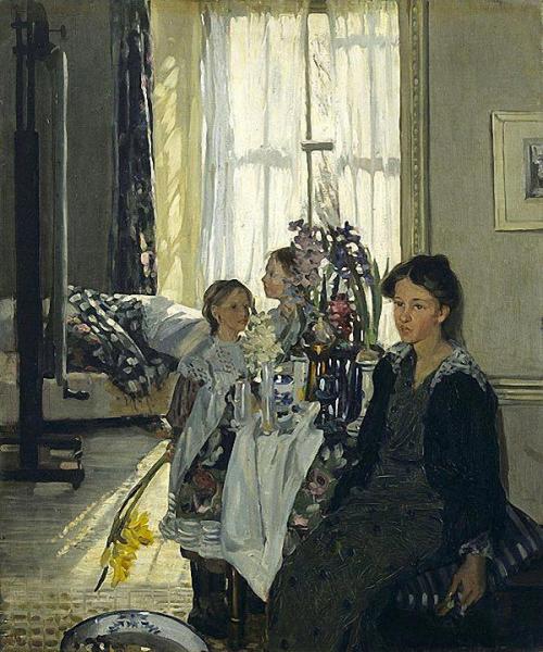 The Studio Interior by Hilda Fearon