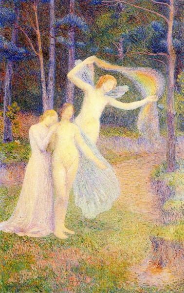 The Spring by Hippolyte Petitjean Oil Painting Reproductions