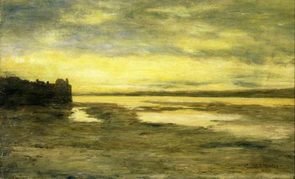 Evening On The Thames by Homer Dodge Martin