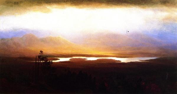 Homer Dodge Martin Mountain View On The Saranac