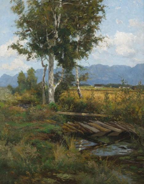Toward The Adirondacks by Homer Dodge Martin