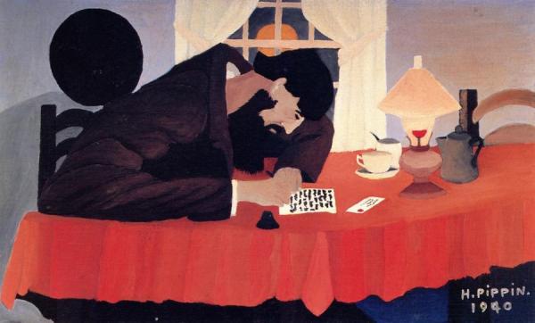 Amish Letter Writer by Horace Pippin