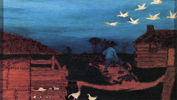 Autumn: Durham, North Carolina by Horace Pippin