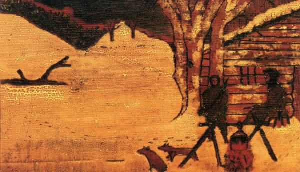 Bear Hunt Ii by Horace Pippin
