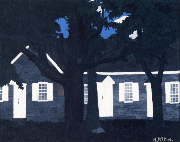Birmingham Meeting House Iii by Horace Pippin