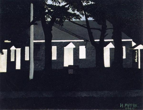 Birmingham Meeting House Iii by Horace Pippin