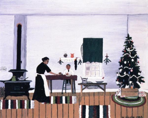 Horace Pippin Christmas Morning