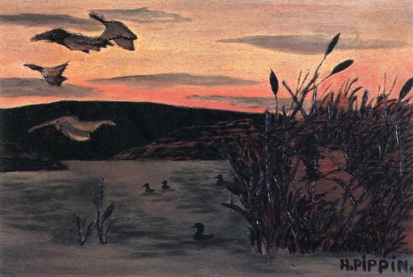 Duck Shooting by Horace Pippin