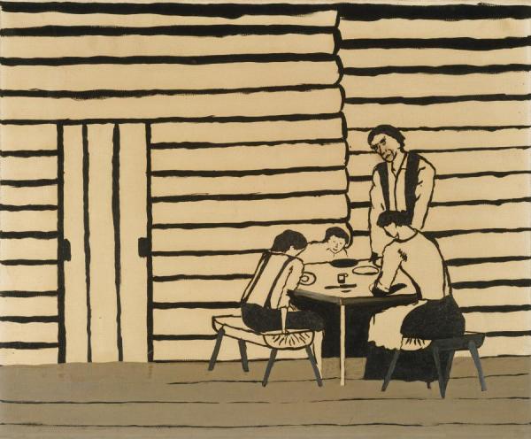 Family Supper, 1946 by Horace Pippin