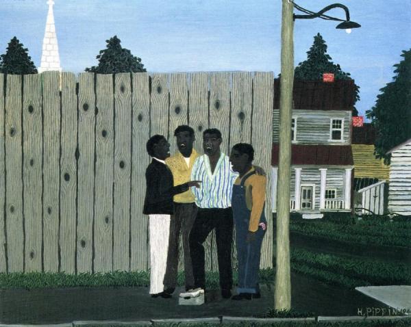 Harmonizing by Horace Pippin