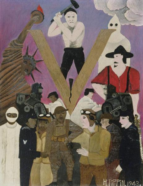 Mr. Prejudice by Horace Pippin