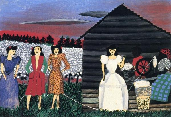 Horace Pippin Old King Cotton