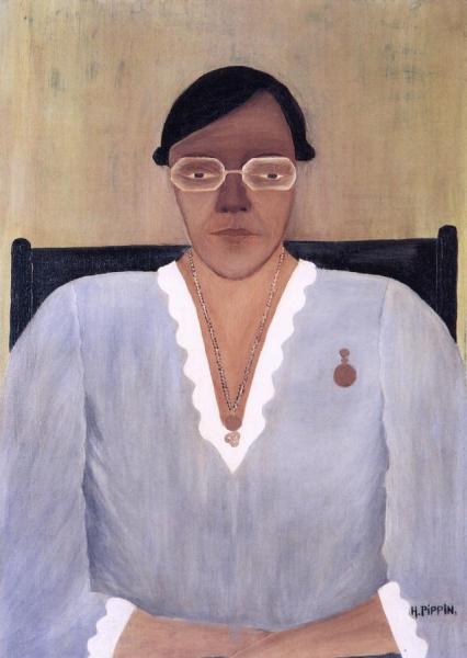 Horace Pippin Portrait Of My Wife
