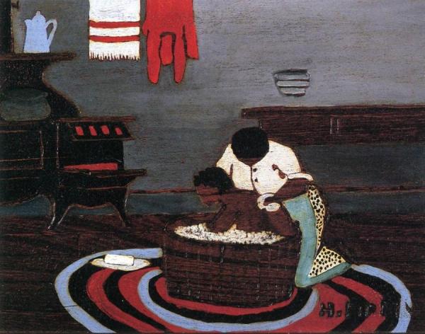 Horace Pippin Saturday Night Bath