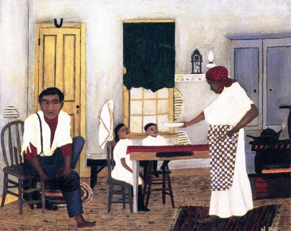 Sunday Morning Breakfast by Horace Pippin
