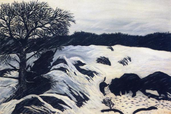 The Buffalo Hunt by Horace Pippin