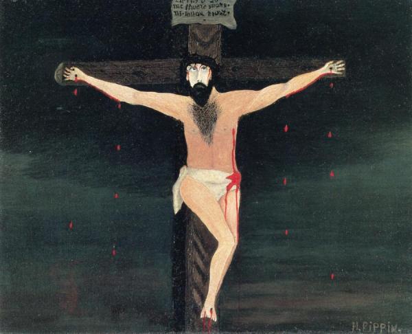 The Crucifixion by Horace Pippin