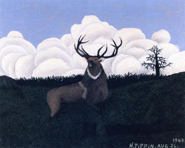 The Elk by Horace Pippin