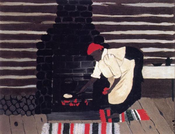 The Hoe Cake by Horace Pippin Oil Painting Reproductions