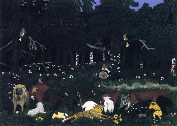 The Holy Mountain Ii by Horace Pippin