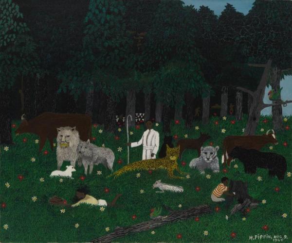 The Holy Mountain Iii by Horace Pippin