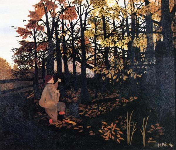 Horace Pippin The Squirrel Hunter
